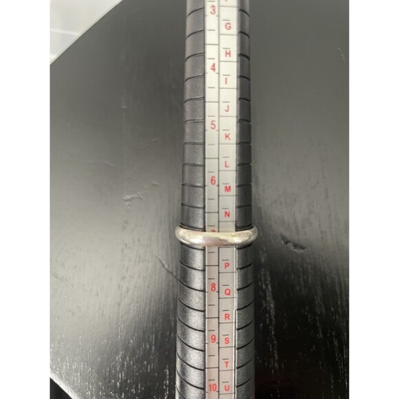 Black Onyx Ring Gemstone 925 Stamped Solid Sterling Silver Jewelry Size 7 - Picture 5 of 6